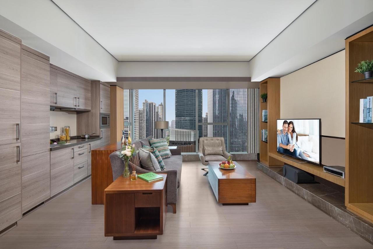 Appartamento Ascott Ifc Canton Esterno foto