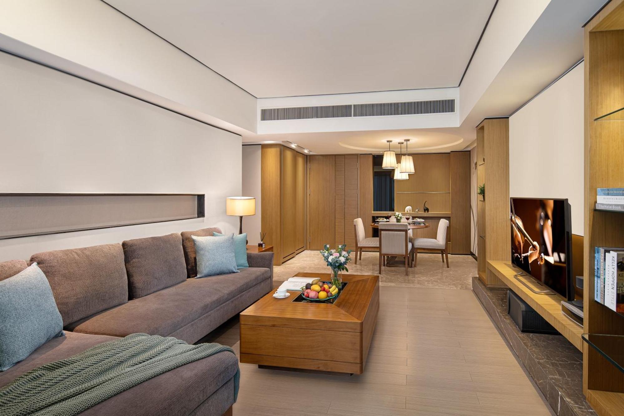 Appartamento Ascott Ifc Canton Esterno foto