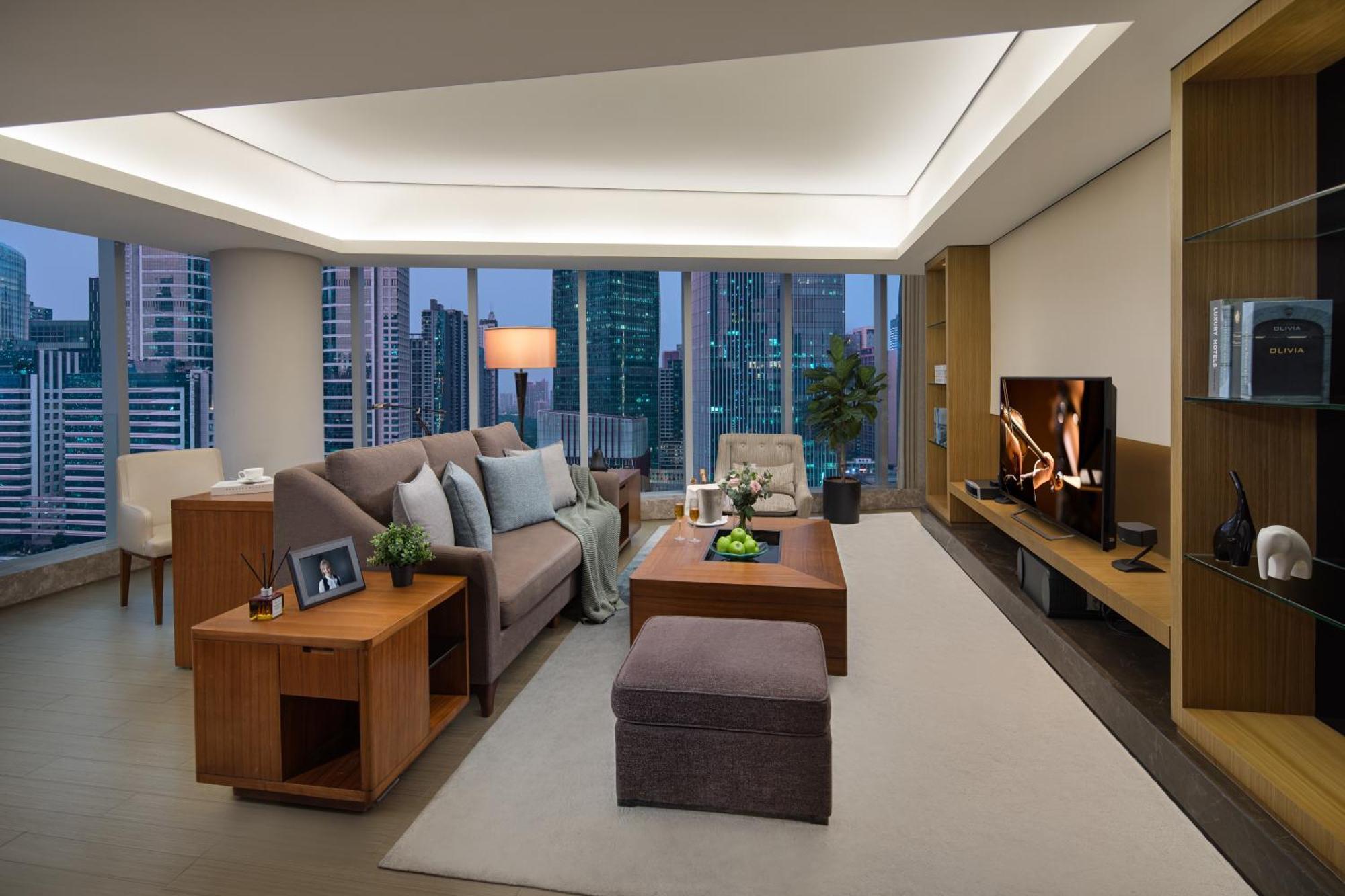 Appartamento Ascott Ifc Canton Esterno foto