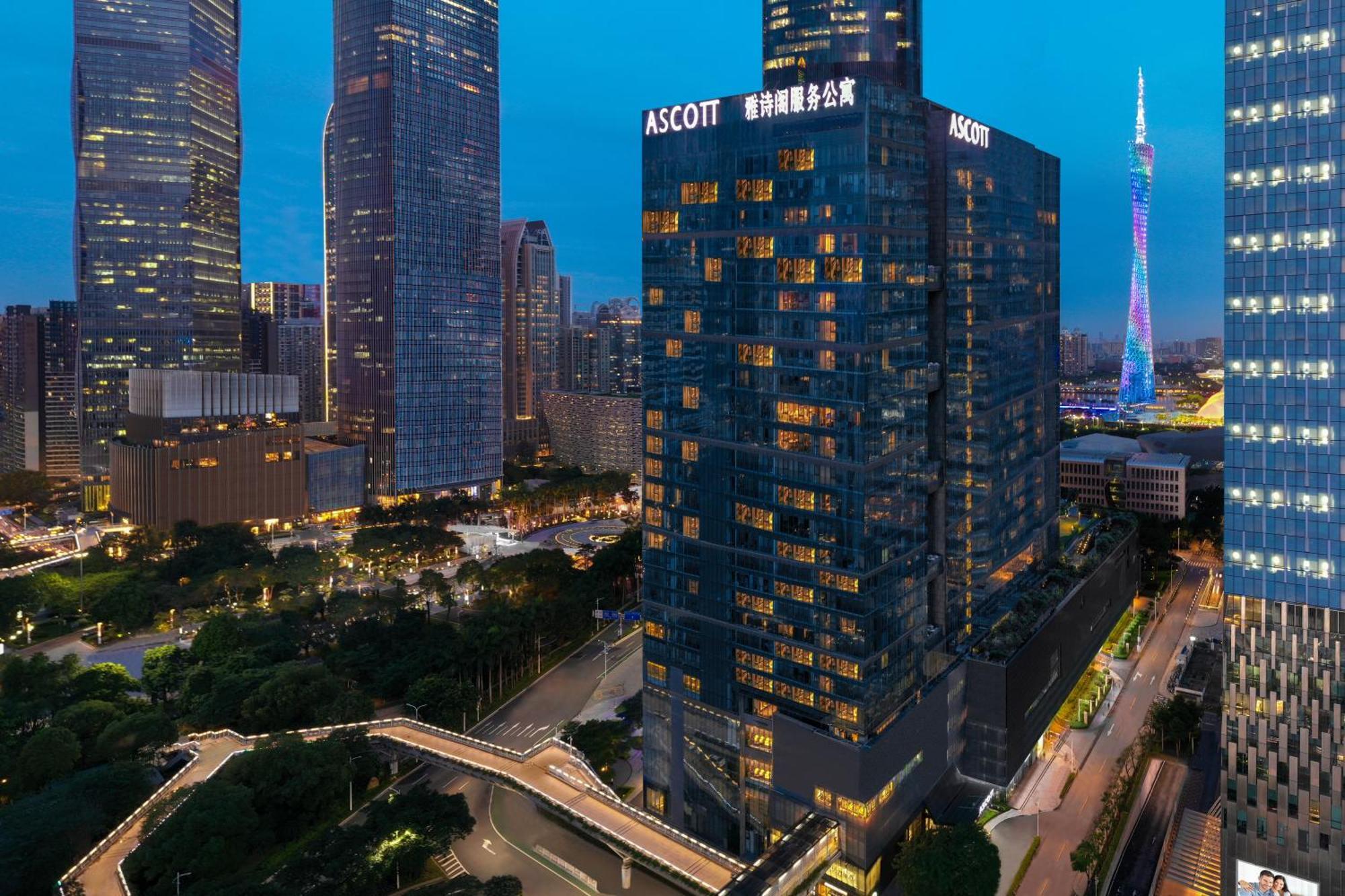 Appartamento Ascott Ifc Canton Esterno foto