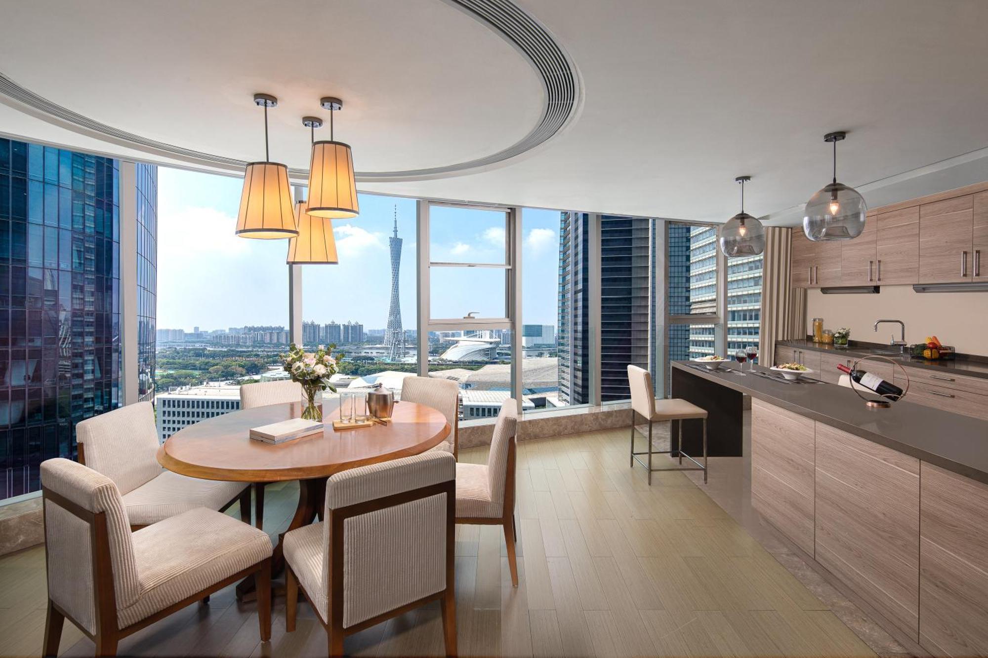 Appartamento Ascott Ifc Canton Esterno foto