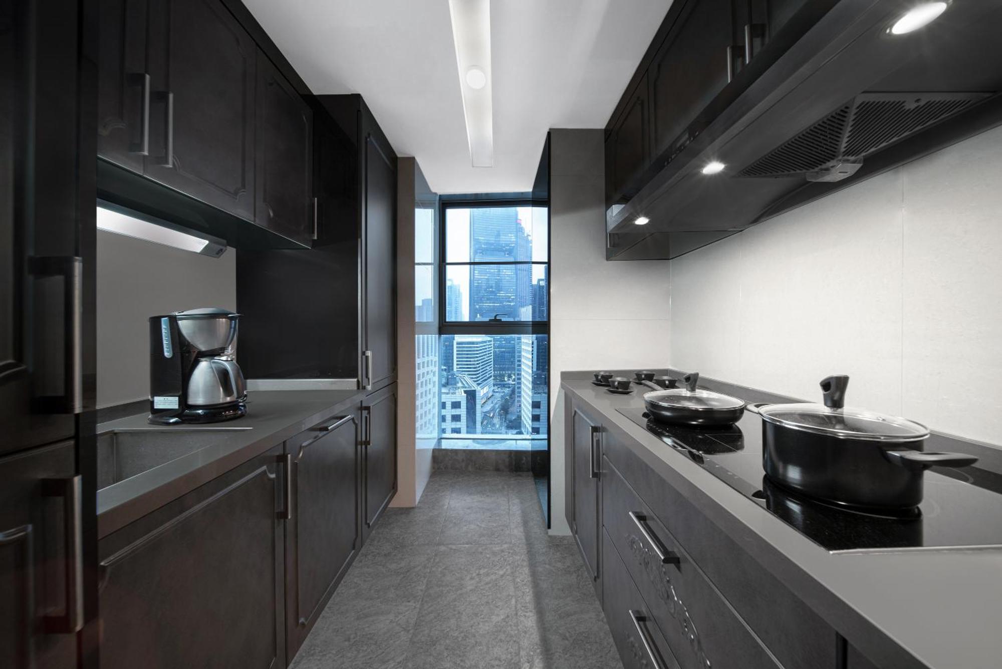 Appartamento Ascott Ifc Canton Esterno foto
